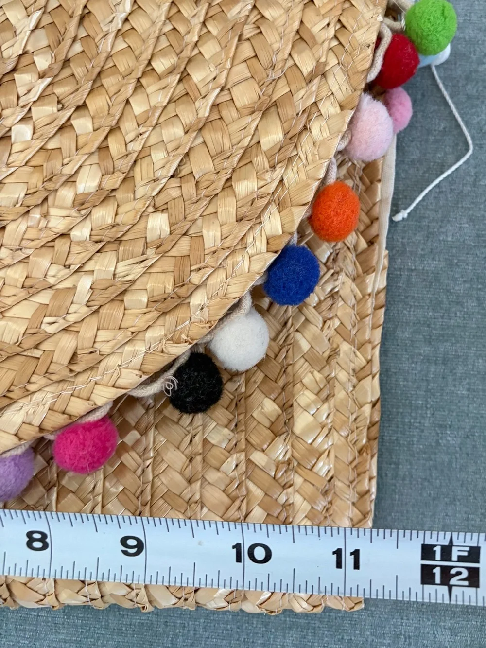 Mirale Chicago woven straw